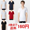 【1,045円→990円】ファインジャージーVネックTシャツ【American Apparel】アメリカンアパレルアメアパ 2456