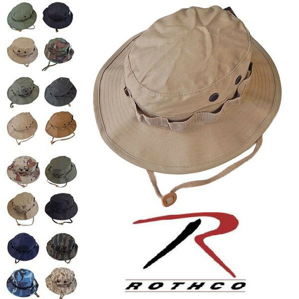 【メール便で送料180円♪】ロスコ ROTHCO ブーニーハット ジャングルハット ハイキング 登山...:a-grade:10000129