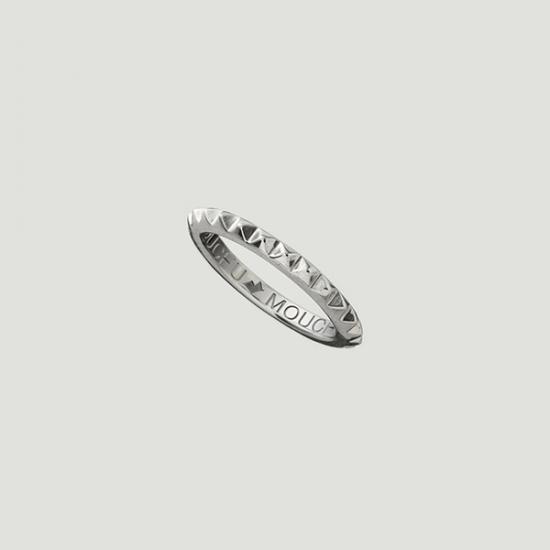 【mouchu(マウチュ)】Studs Ring(リング 指輪 Silver925 スタッズ シンプル アクセサリー ギフト プレゼント)