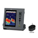 【KODEN/光電】10.4インチ液晶カラー魚群探知機(ブロードバンドタイプ) CVS-1410B&TDM-091D(送受波器) ブロードバンド魚探 魚群探知機 航海計器