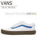 oY I[hXN[ Xj[J[ VANS Y fB[X Old Skool u[`[ (Bleacher) True White Delft Gum zCg u[ ftg K\[ VN0A38G1OB71 V[Y