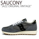 TbJj[ Xj[J[ SAUCONY Y fB[X JAZZ ORIGINAL VINTAGE WYIWiBe[W GRAY BLACK O[ ubN S60368-97 V[Y