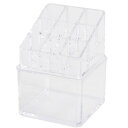 マニキュア 化粧品 収納茶谷産業 Crystal Collection コスメオーガナイザー2段 865-604【送料無料】