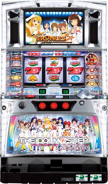 パチスロ実機　スロット実機8月8日入荷商品サミー　アイドルマスターライブインスロット【パチスロ実機】【スロット実機】【パチスロ】【スロット】【実機】【中古】