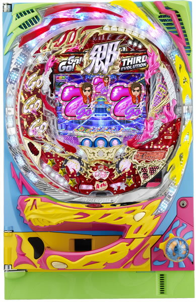 パチンコ実機ニューギン　CR　GO！GO！郷IIITHIRD　EVOLUTION　H2−TX　【中古】