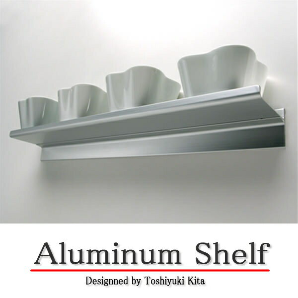 Aluminum Shelf　アルミレールシェルフ アルミ棚板 60cmリビング/キッチン