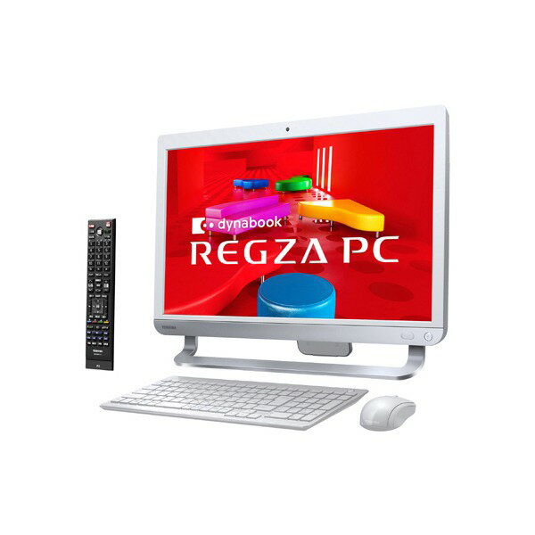 【送料無料】東芝 PD713T3JBMW リュクスホワイト dynabook[デスクトップパソコン 21.5型ワイド液晶...