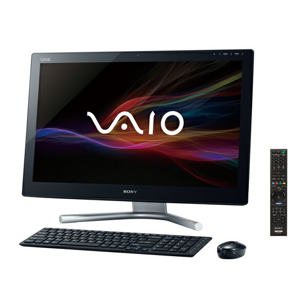【送料無料】SONY SVL24148CJB ブラック VAIO Lシリーズ [デスクトップパソコン 24型ワイド液晶 HD...