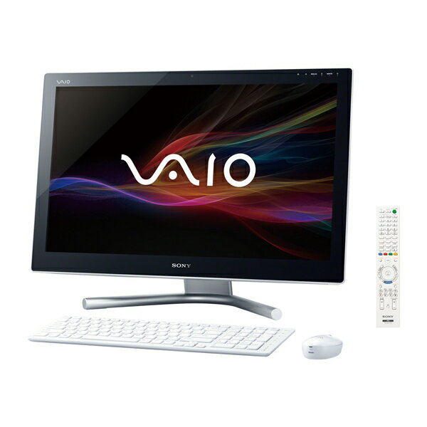 【送料無料】SONY SVL24148CJW ホワイト VAIO Lシリーズ [デスクトップパソコン 24型ワイド液晶 HD...