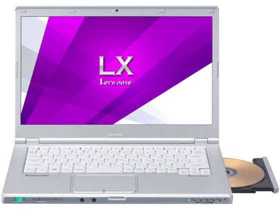 【送料無料】PANASONIC CF-LX3YEABR Let's note LX3[ノートパソコン 14型ワイド液晶 HDD500GB DVD...