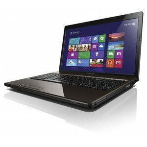 【送料無料】Lenovo 2689MZJ グロッシーブラウン IdeaPad G580 [ノートパソコン 15.6型ワイド液晶 ...