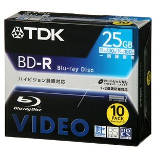 TDK TDK BDV-R25X10S