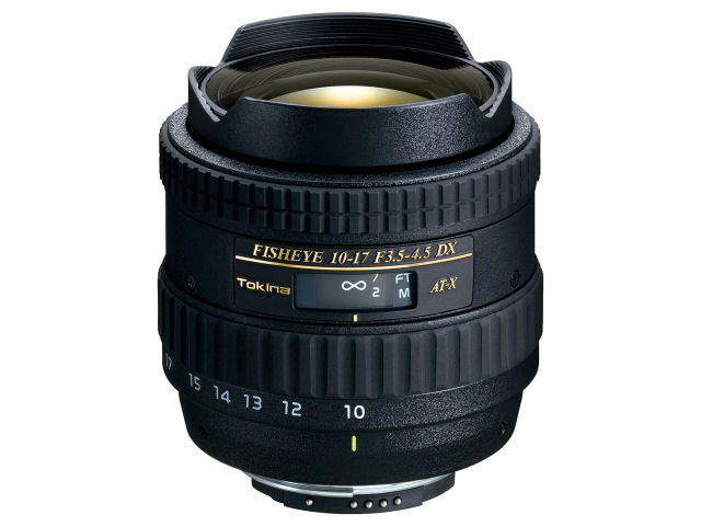 【送料無料】TOKINA AT-X 107 DX Fish Eye 10-17mm F3.5-4.5 (キヤノン用)