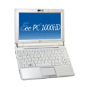 シンプルだから使える、ネットを楽しむためのベーシックなEee PC(パールホワイト)ASUS EEEPC1000HD-WHM