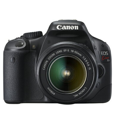 【送料無料】CANON EOS Kiss X4 EF-S18-55 IS レンズキットボディ+EF-S18-55mm F3.5-5.6 ISのレンズキット