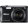 【送料無料】Nikon S3700-BK ブラック COOLPIX(クールピクス) [コンパクトデジタルカメラ (2005万...