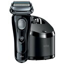 【送料無料】【お買い得セットあり】ブラウン (BRAUN) シェーバー 4枚刃 往復式 充電交流式 自動洗浄機付き 急速充電 深剃り キワゾリ刃 髭剃り シリーズ9 9070cc
