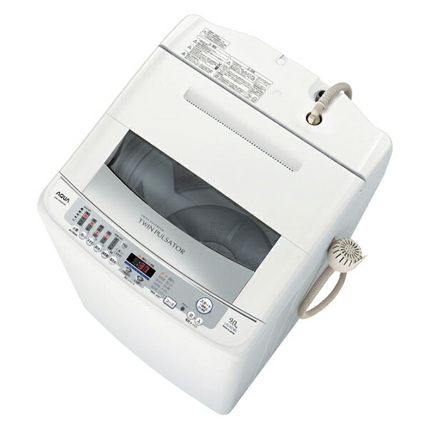 【送料無料】AQUA AQW-VW900C-W シルバーホワイト [簡易乾燥機能付洗濯機(…...:a-price:10413454