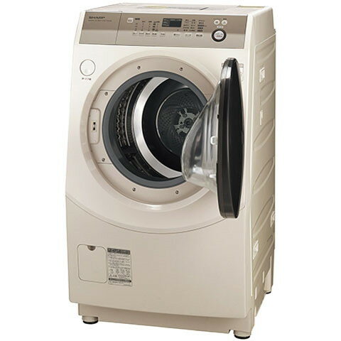 【送料無料】SHARP ES-V600-NR ゴールド系 [斜め型ドラム式洗濯乾燥機(洗濯9.0kg...:a-price:10414271