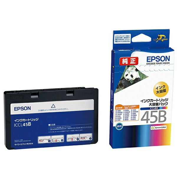 EPSON ICCL45B 4色パック [インクカートリッジ]...:a-price:10415711