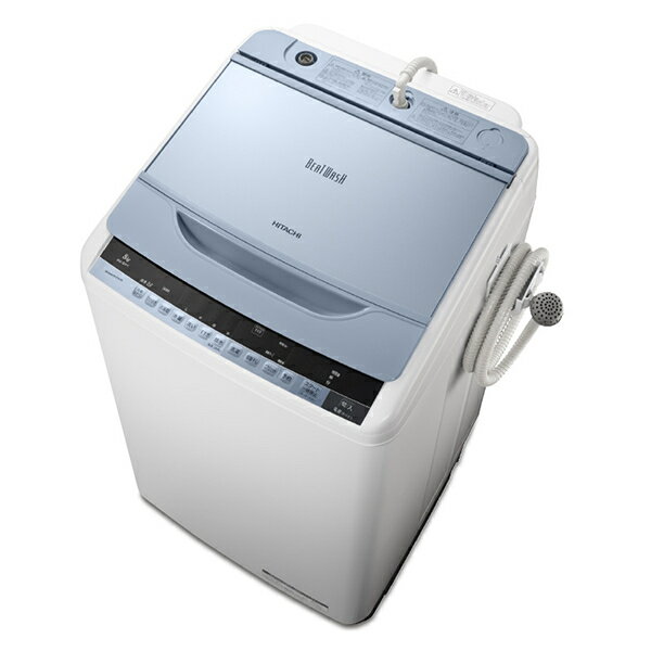 【送料無料】日立 BW-7WV-A ブルー ビートウォッシュ [簡易乾燥機能付洗濯機(7.…...:a-price:10423702