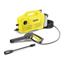 【送料無料】高圧洗浄機 KARCHER(ケルヒャー) K2クラシックプラス 軽量 コンパクト 工具無しで接続 クイックタイプ 新形状のトリガーガン 高圧ホース 自吸機能