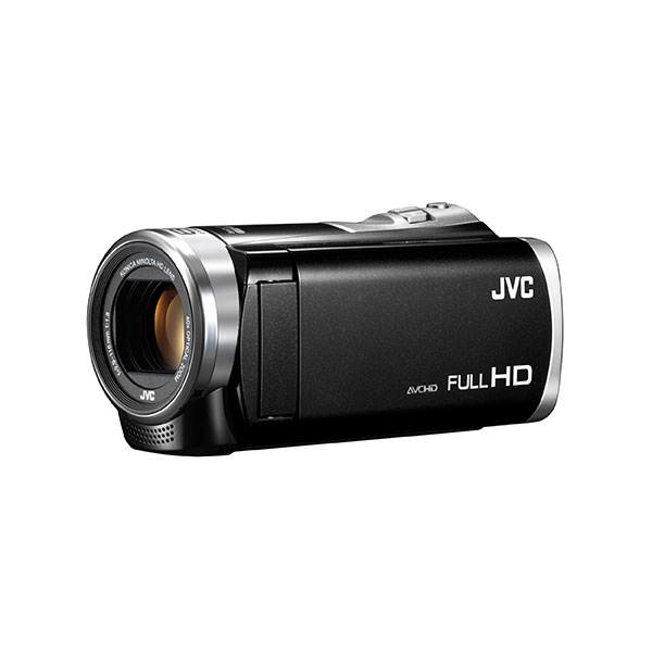 【送料無料】JVC GZ-E155-B [フルハイビジョンデジタルビデオカメラ (内蔵メモ…...:a-price:10444786