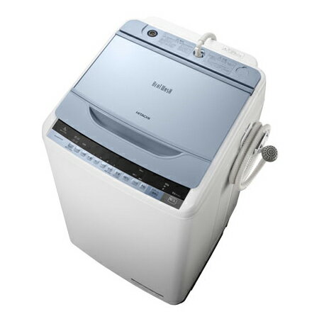 【送料無料】日立 BW-V70A(A) ブルー ビートウォッシュ [全自動洗濯機 (7kg…...:a-price:10478399