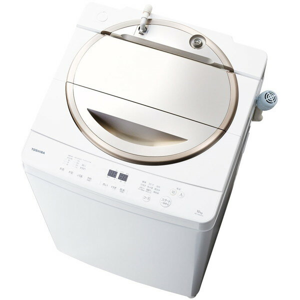 【送料無料】東芝 AW-10SD5-N サテンゴールド マジックドラム [全自動洗濯機 (洗濯10.0kg)]