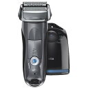 【送料無料】ブラウン シェーバー (3枚刃・充電式) BRAUN 7865cc グレー シリーズ7 往復式 深剃り お風呂剃り対応 水洗い 防水 キワゾリ刃 急速充電 髭剃り 国内海外兼用 自動洗浄機能付き【ブラウン】