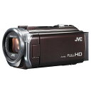 【送料無料】JVC (ビクター/VICTOR) ビデオカメラ 小型 ハイビジョンメモリームービー Everio(エブリオ) フルハイビジョン (フルHD) 内蔵メモリー 32GB アーバンブラウン GZ-E765-T
