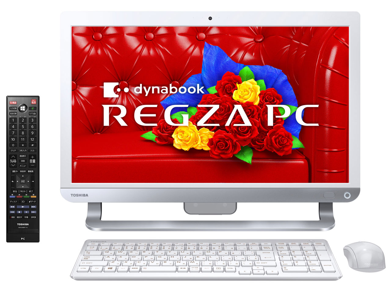 【送料無料】東芝 PD713T3LSXW リュクスホワイト dynabook REGZA PC D713/T3LW [デスクトップパソ...