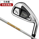 キャロウェイ ROGUE(ローグ) ST MAX アイアンセット5本組(#6-9、PW) 2022年モデル Dynamic Gold 95 (S200)スチールシャフト 【日本正規品】
