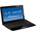 エントリーで全商品ポイント10倍!!ASUS EEEPC1005HE-W7BK