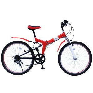 FIELD CHAMP MG-FCP266E [26インチ折畳MTBルック自転車] 【同梱配送不可】【代引き・後払い決済不可】【沖縄・北海道・離島配送不可】の画像