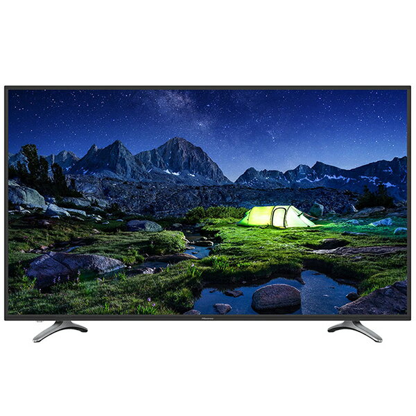 【送料無料】Hisense ハイセンス 55K30 ピアノブラック [55V型 地上・BS・110度CSデジタルフルハイビジョンLED液晶テレビ] 55インチ 55型 ダブルチューナー Wチューナー 外付けHDD 3波 ダイニング 映画 モニター 学校