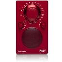 Tivoli Audio Bluetoothポータブルラジオスピーカー PALBT2-9497-JP レッド 第2世代 レトロポップ FM/AMラジオ アウトドア Bluetooth Ver 5.0