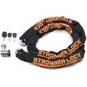【送料無料】デイトナ D95398 STRONGER チェーンロック バイク 盗難防止 ワイヤーロック ストロンガーチェーンロック 2.0m
