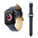 ELECOM AW-38BDLRBBU Apple Watch 38mm ソフトレザーバンド ラウンドボートタイプ ネイビー 【同梱配送不可】【代引き・後払い決済不可】【沖縄・離島配送不可】