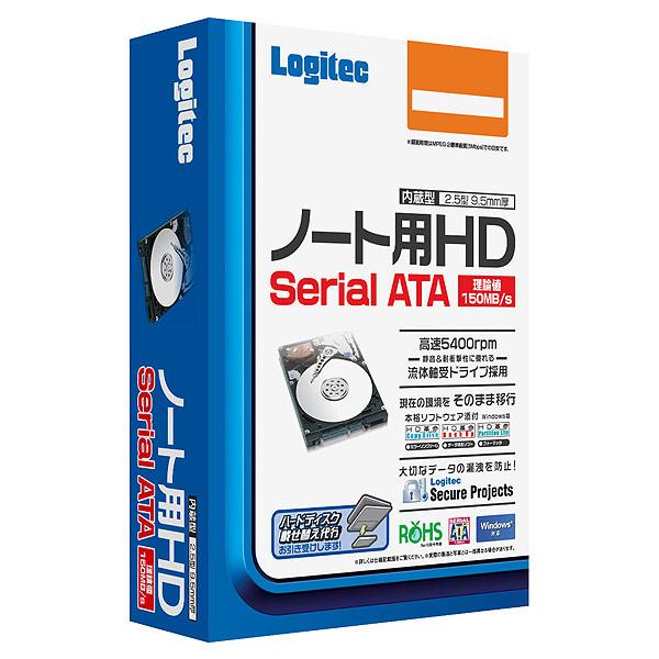 【RCPmara1207】ロジテック LHD-NA160SAKSerial ATAに対応 ノートパソコン用の内蔵型HDユニット Serial ATA内蔵型HD 160GB 2.5型