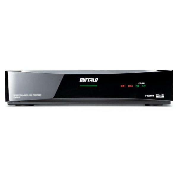 【送料無料】BUFFALO DVR-W1V2/1.0TBUFFALO DVR-W1V2/1.0T [地上・BS・110度CSデジタル対応HDDレコーダー/Wチューナー搭載]