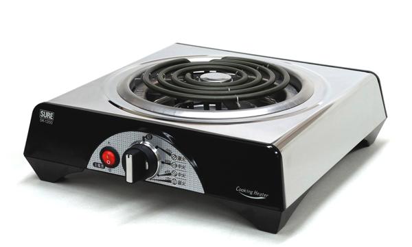 石崎電機製作所 SK-1200熱調理が卓上で簡単に出きる！4段切換えで多彩な調理に対応