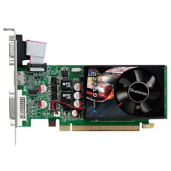 WinFast GT220 1024MB DDR3 Low Profile (PCIExp 1GB):ohvQ[3D AvP[VXgX..