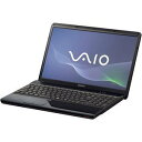 SONY VPCEB49FJ/BVPCEB49FJ/B ソニー VAIO Eシリーズ (マットブラック・Office H＆B搭載):HDMI端子を備えているので、テレビの大画面にケーブル1本で出力可能。