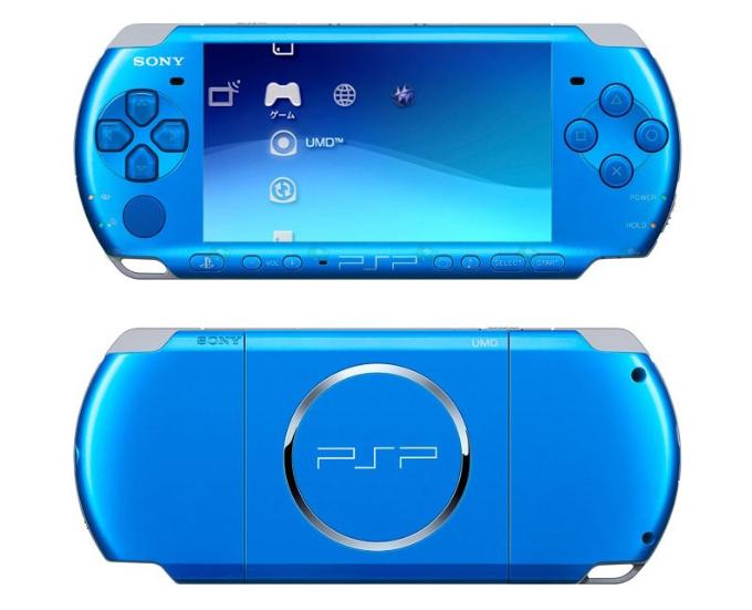 【送料無料】SONY PSP-3000-VB高画質の液晶ディスプレイ、内蔵マイクを搭載した新型モデルPSP-3000に新色が登場！ (バイブラント・ブルー)