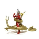 【中古】HGシリーズ ウルトラマン21 ガシャポン 魔の山へ飛べ編 ウルトラセブン + ナース(円盤ナース付き)