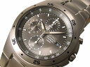 セイコー SEIKO チタン クロノグラフ メンズ 腕時計 SND419P1 グレー×シルバー メタルベルト