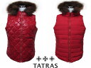 TATRAS タトラス BIANCA レディース リバーシブル ダウンベスト LTA13A4292 RED 03