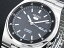 SEIKO 5 セイコー5 逆輸入 日本製 自動巻き メンズ 腕時計 SNXM19J5 ブラック×シルバー メタルベルト