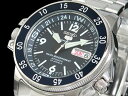 SEIKO 5 SPORTS ダイバーズ 自動巻き 日本製 メンズ 腕時計 アトラス SKZ209J1 ブルー×シルバー メタルベルト